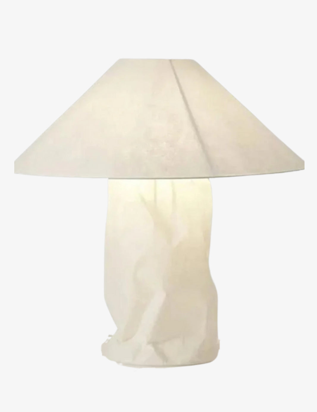 ULUWATU - Lampe Wabi-Sabi en Papier – Design Inspiré par Ingo Maurer