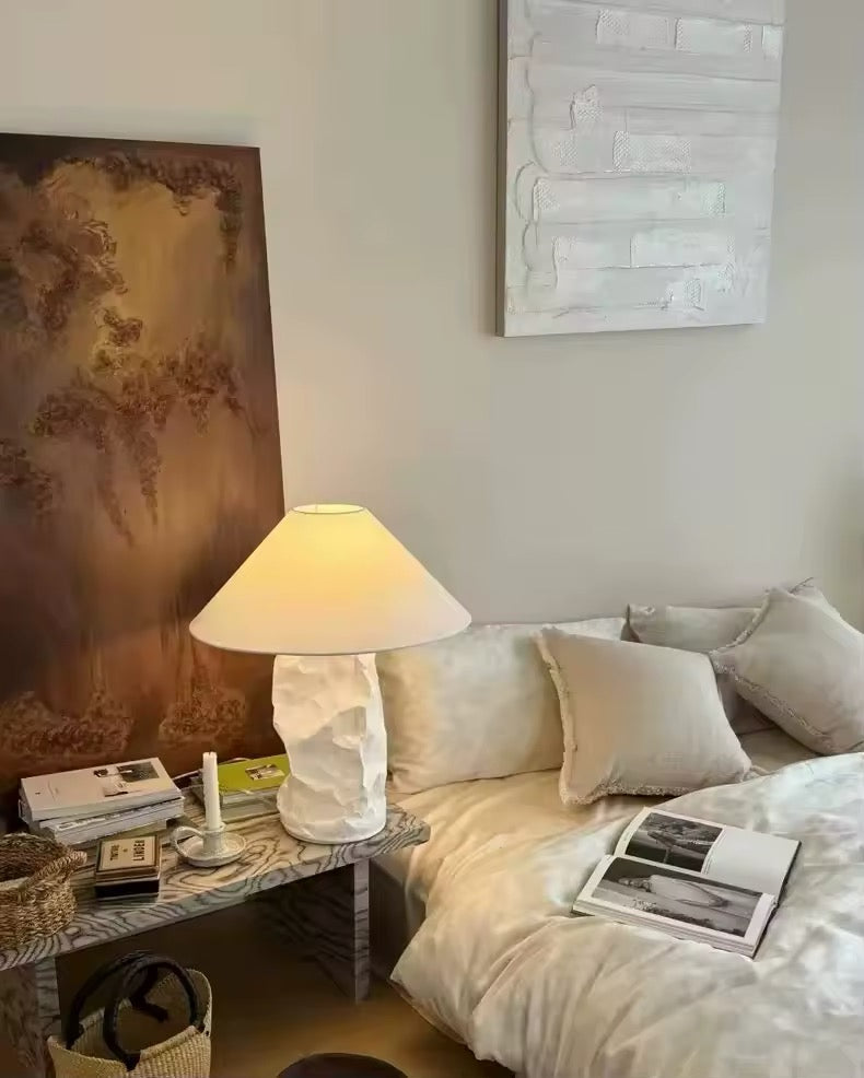 ULUWATU - Lampe Wabi-Sabi en Papier – Design Inspiré par Ingo Maurer