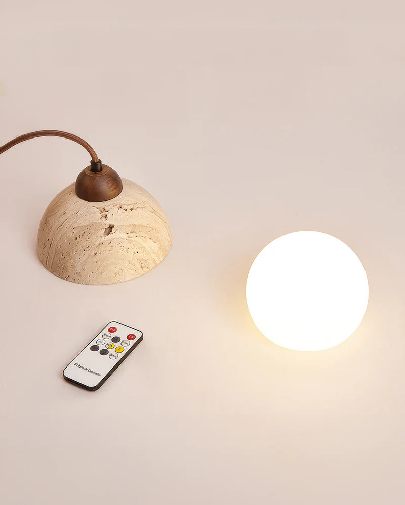 Kuta – Lampe murale magnétique sans fil au design naturel
