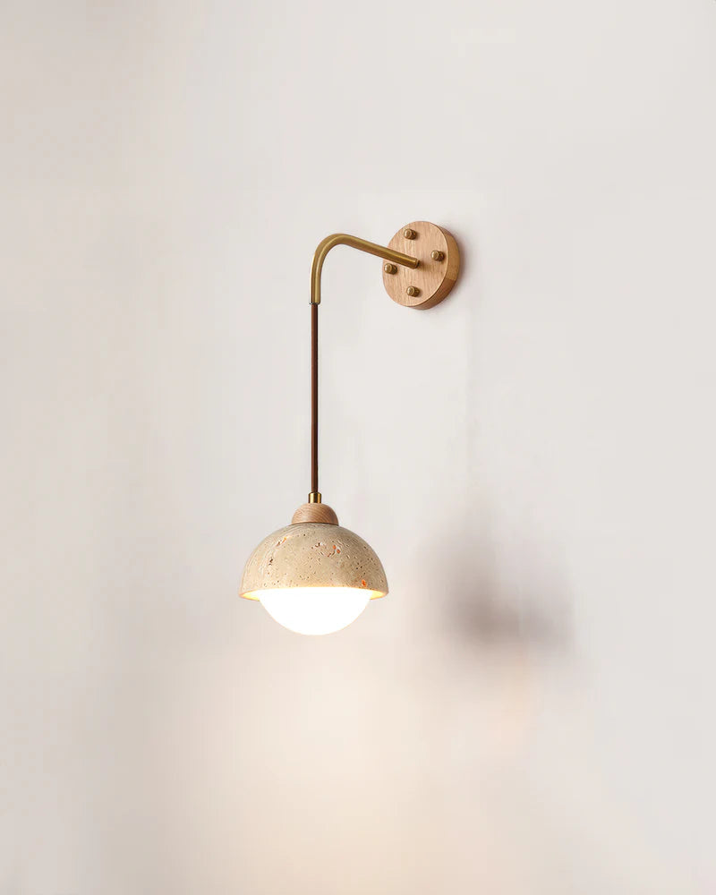 Kuta – Lampe murale magnétique sans fil au design naturel
