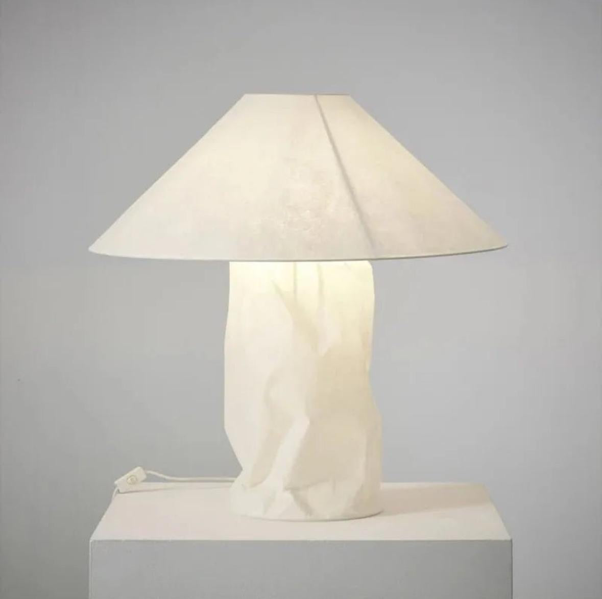 ULUWATU - Lampe Wabi-Sabi en Papier – Design Inspiré par Ingo Maurer