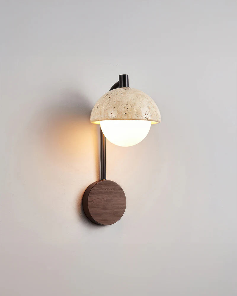 Kuta – Lampe murale magnétique sans fil au design naturel