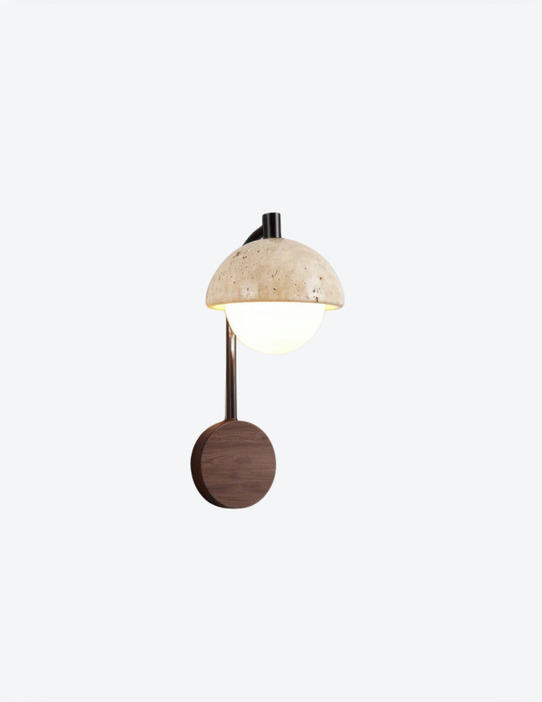 Kuta – Lampe murale magnétique sans fil au design naturel