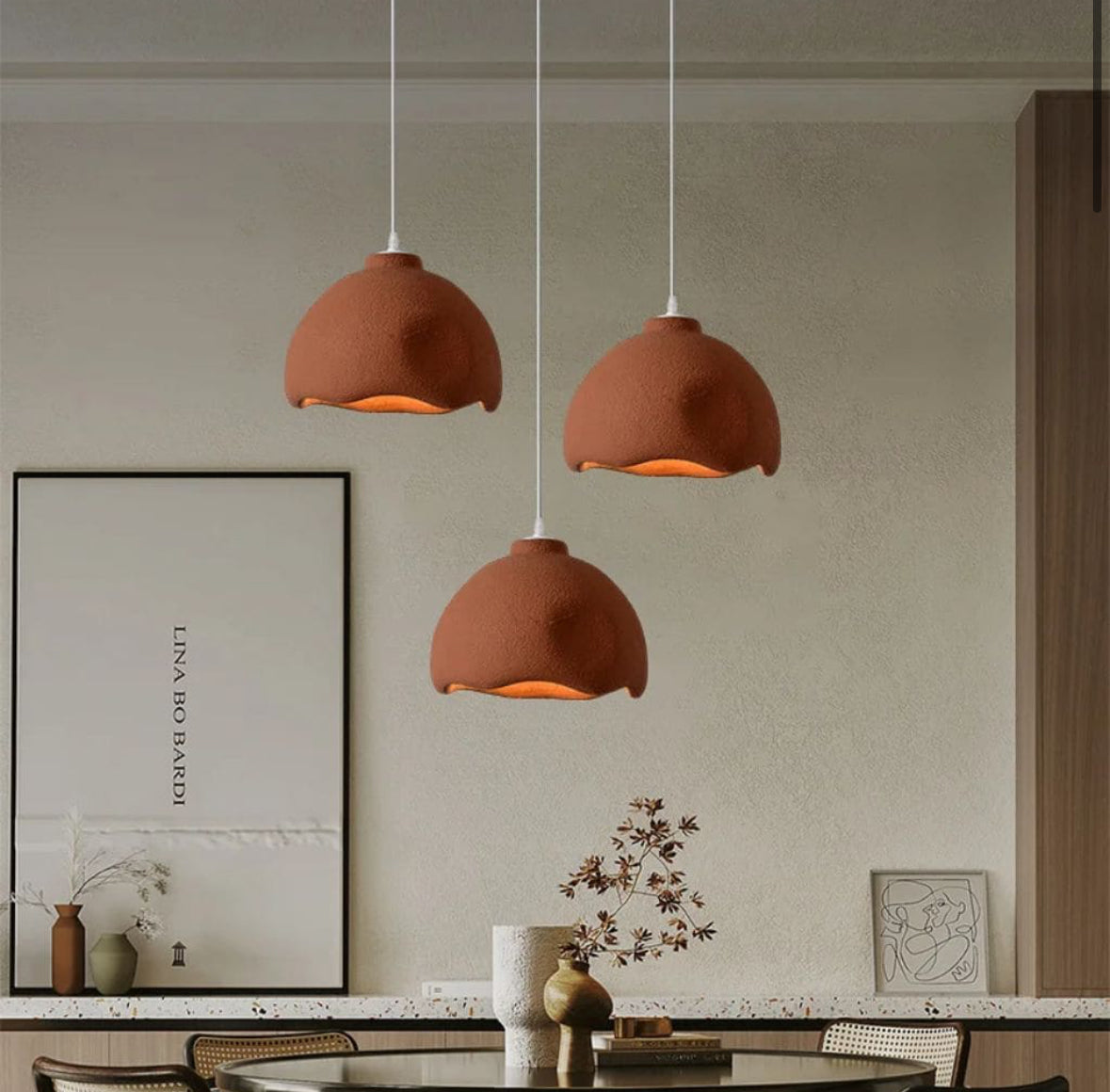 NAKANO - Suspension élégance Minimaliste et Modernité Wabi-Sabi